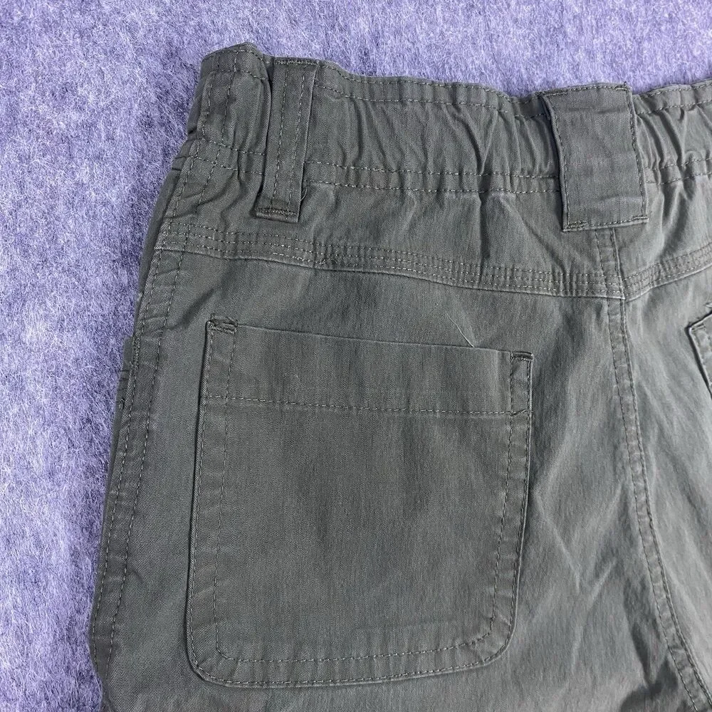 Boy Scout Of America Boys Uniform Shorts Olive Green Adjustable Waist Youth Sz 8